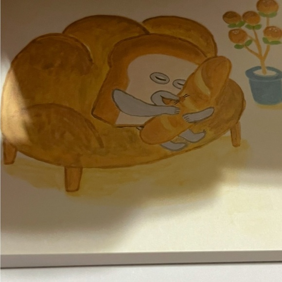 Bread Thief (Pan Dorobo) Small Square Memo Pad - Picture 4 of 7